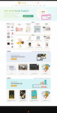 新加坡 網(wǎng)購平臺首頁設計