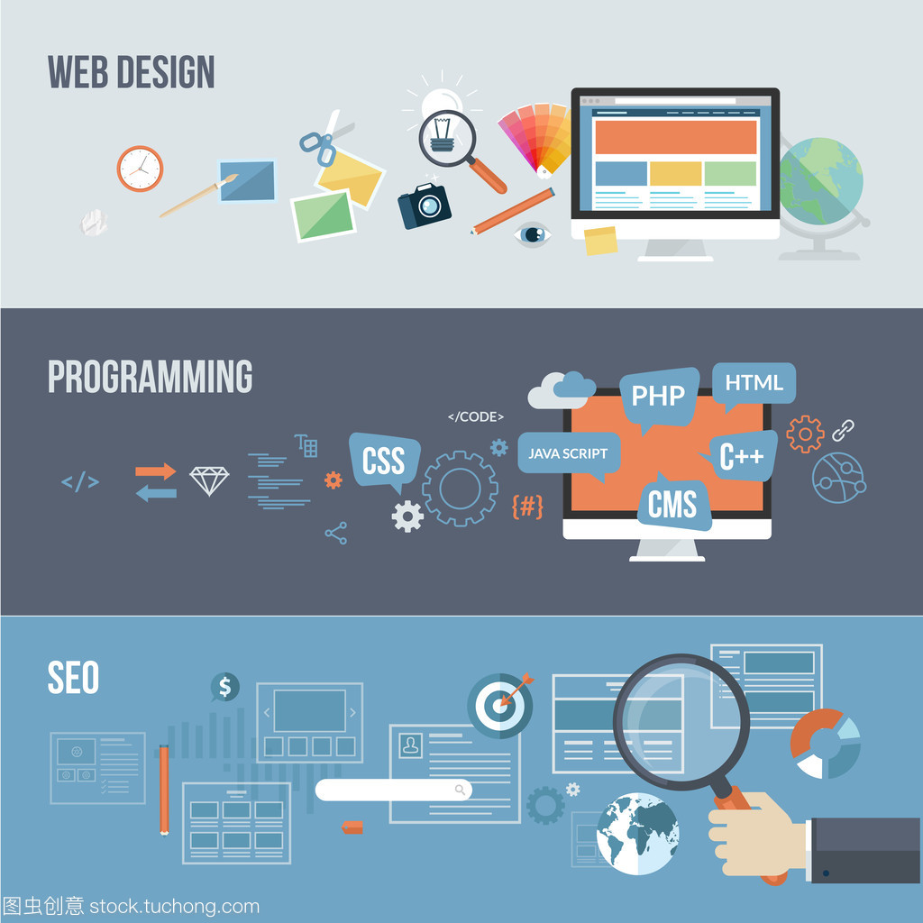為 web 開發(fā)的平面設(shè)計概念集