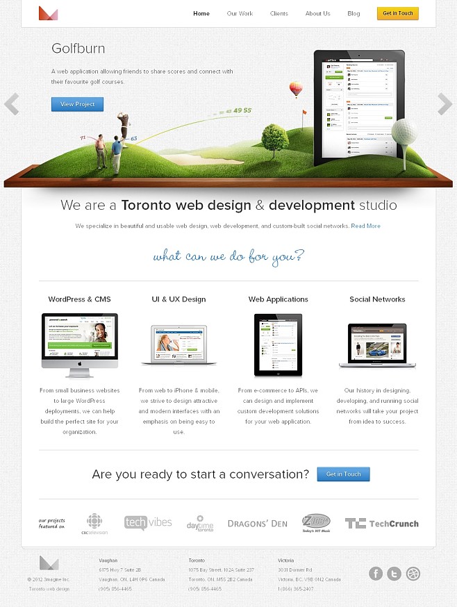 加拿大多倫多3magine網(wǎng)頁設(shè)計(jì)及網(wǎng)站開發(fā)!酷站截圖欣賞-編號(hào):98120