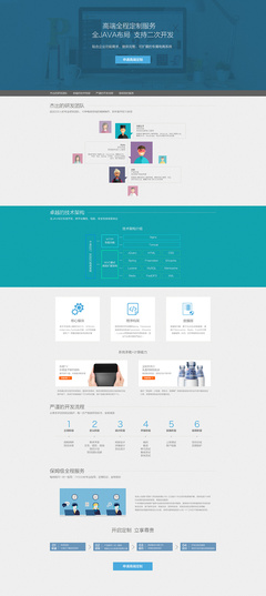 網頁·高端定制服務專題|專題/活動|網頁|viss - 原創設計作品 