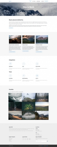 藍色扁平Bootstrap開發者簡歷網頁模板 設計與開發指南